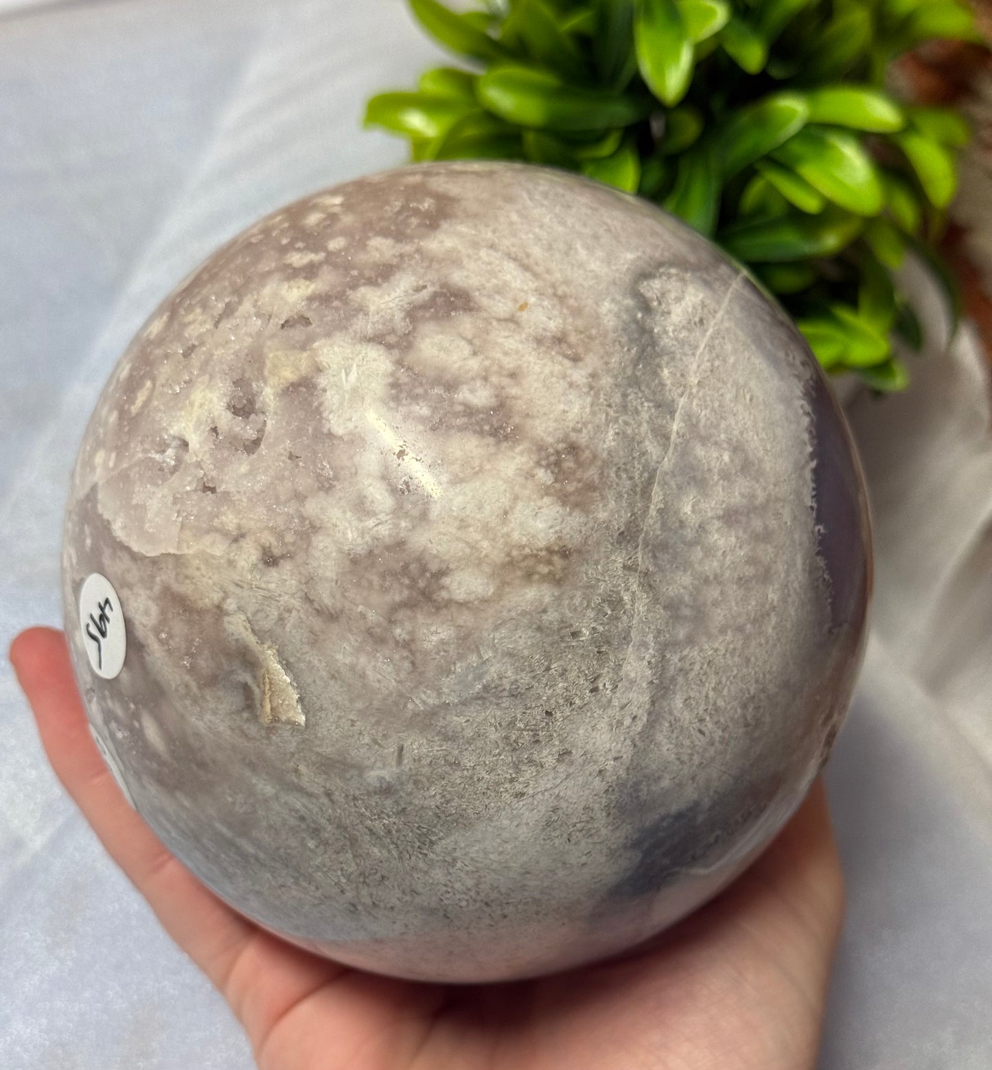 Pink Amethyst/Agate Sphere