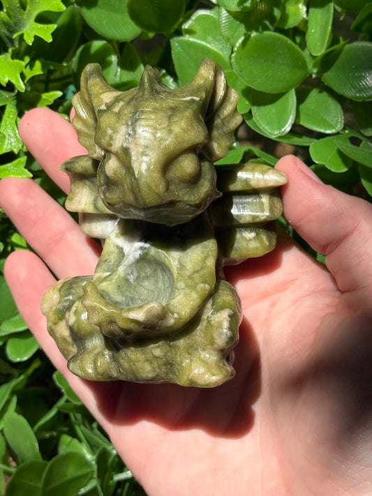 Green Jade Baby Dragons