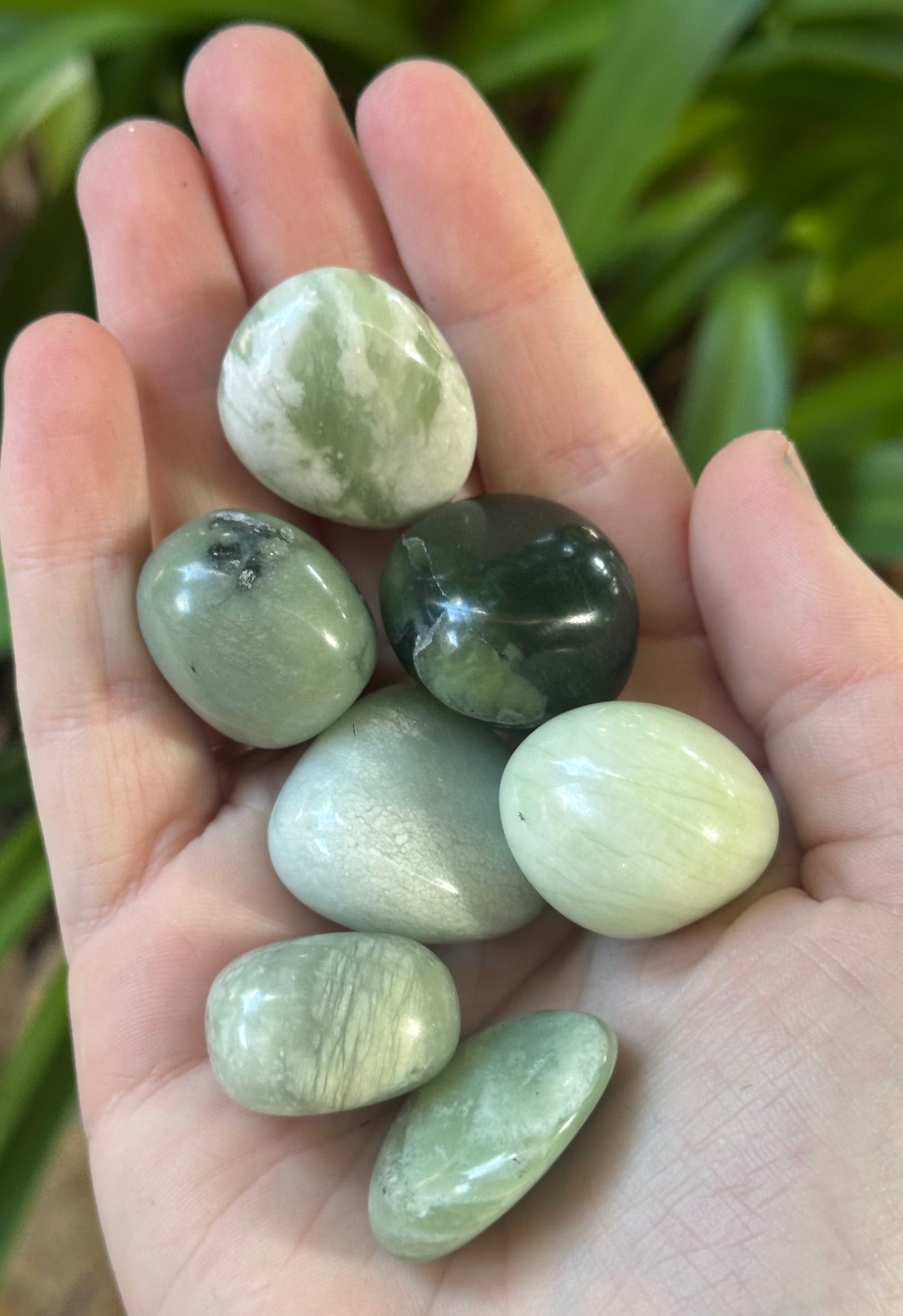 Green Jade Tumble