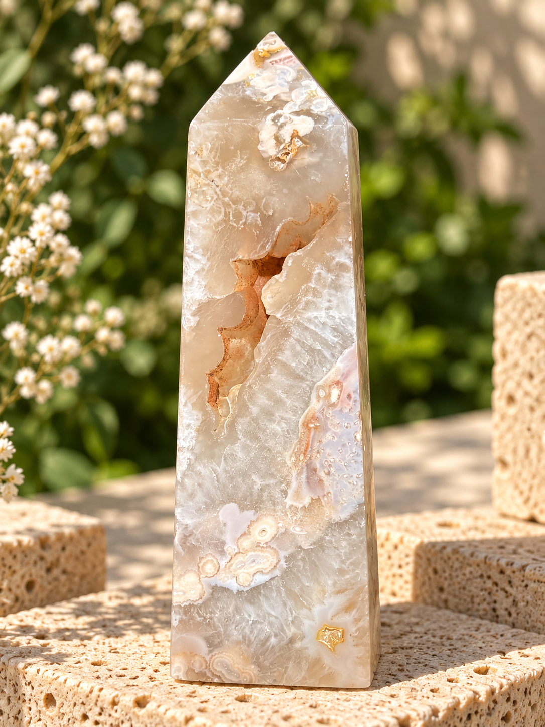 Flower Agate Tower
