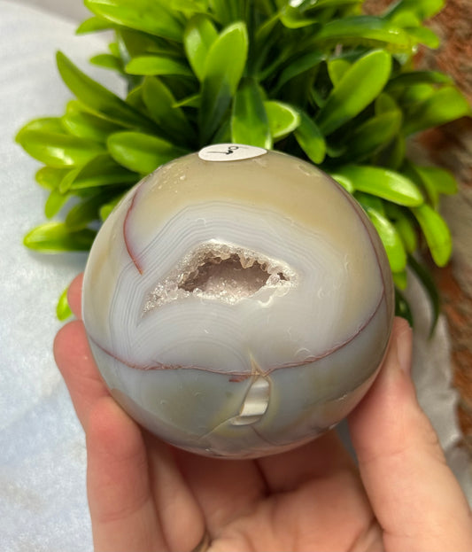 Brazil Agate Sphere