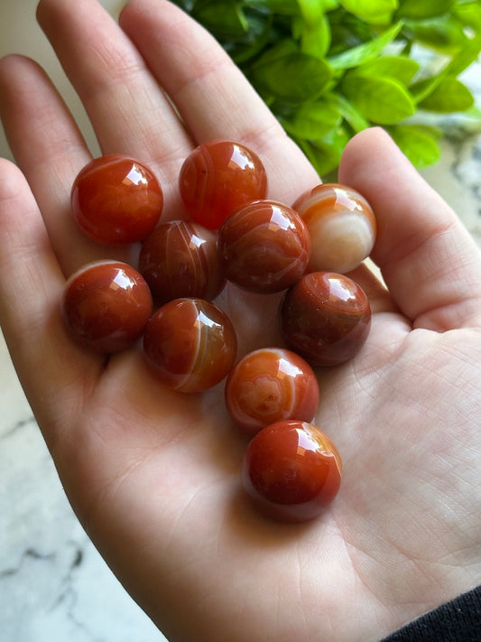 Red Banded Agate Mini Sphere