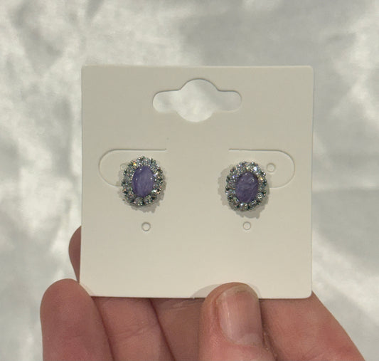 Charoite Earrings