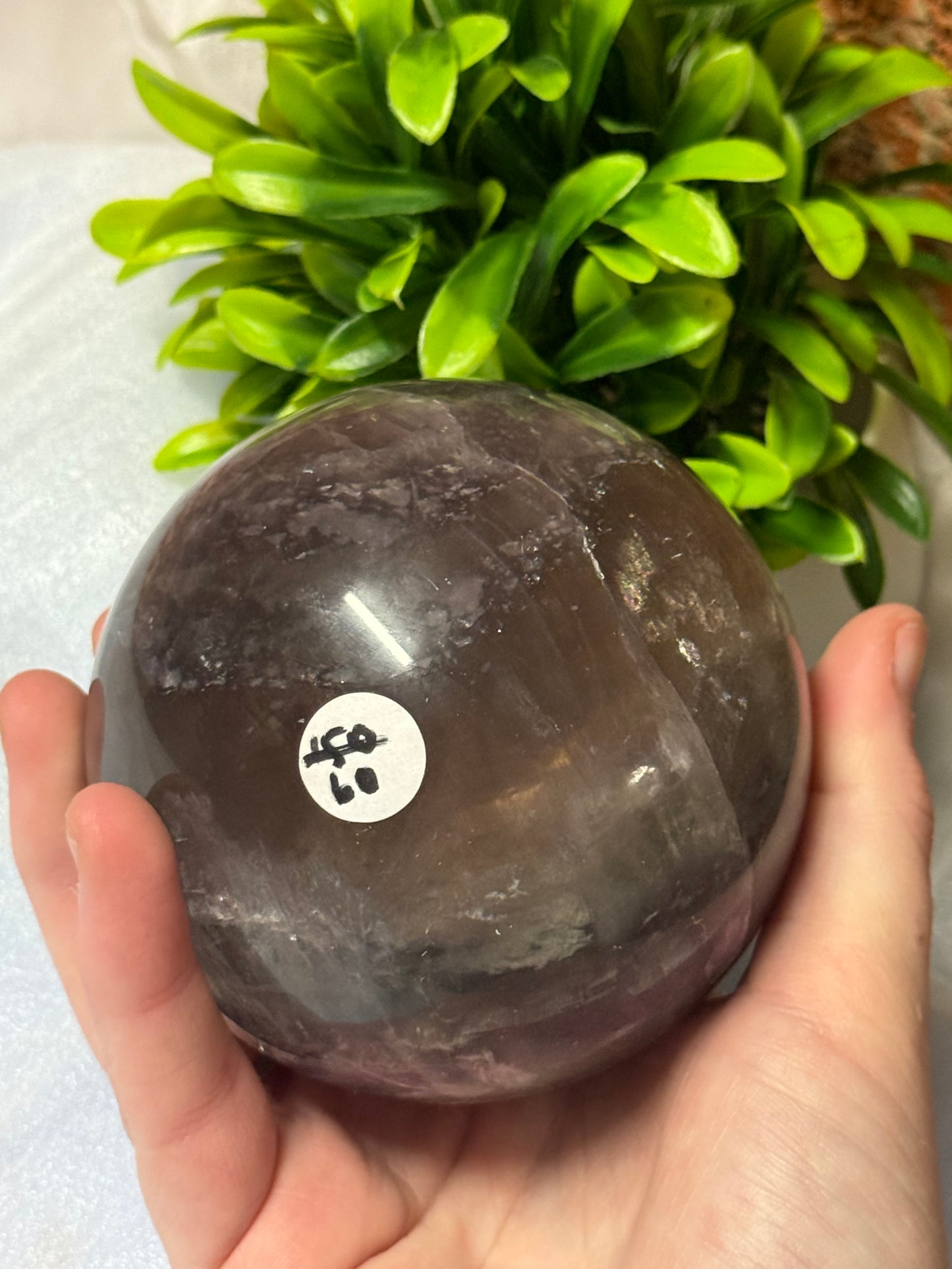 Imperfect Fluorite Sphere