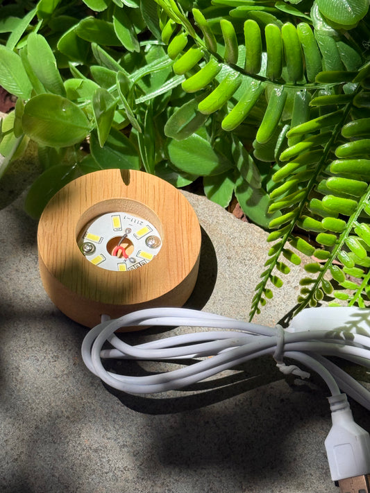 USB White Light Base