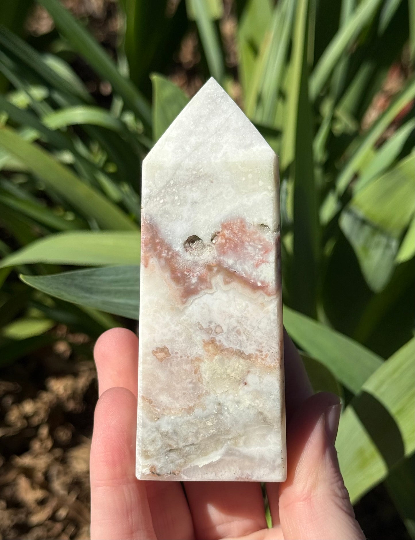 Pink Agate Towers