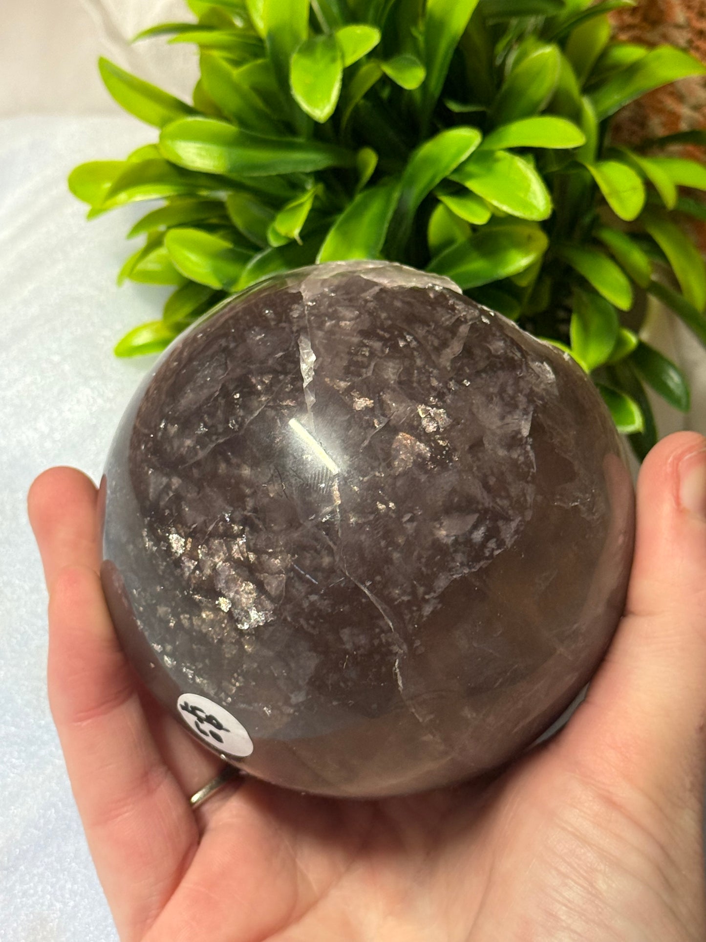 Imperfect Fluorite Sphere