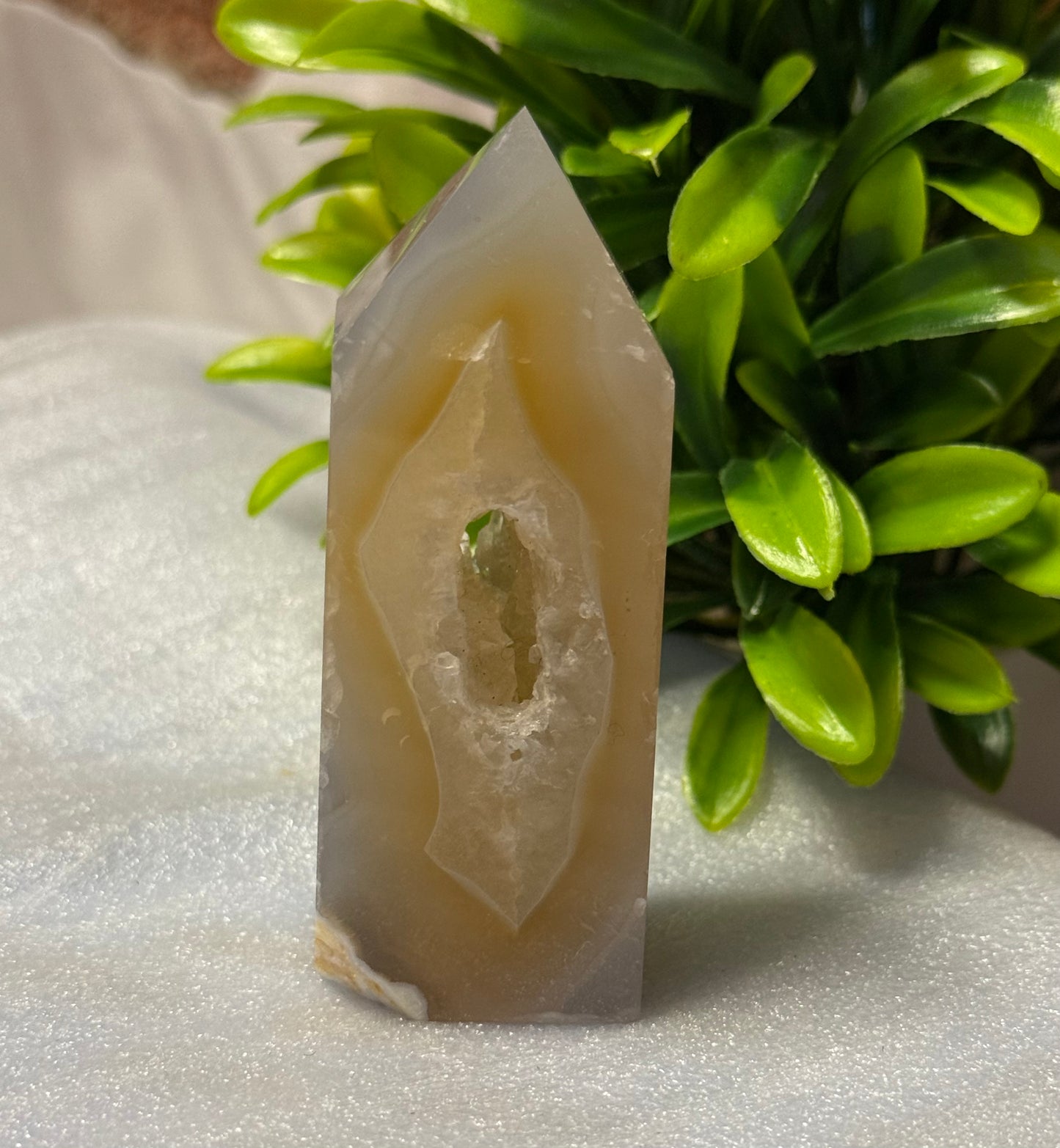 Brazil Druzy Agate towers