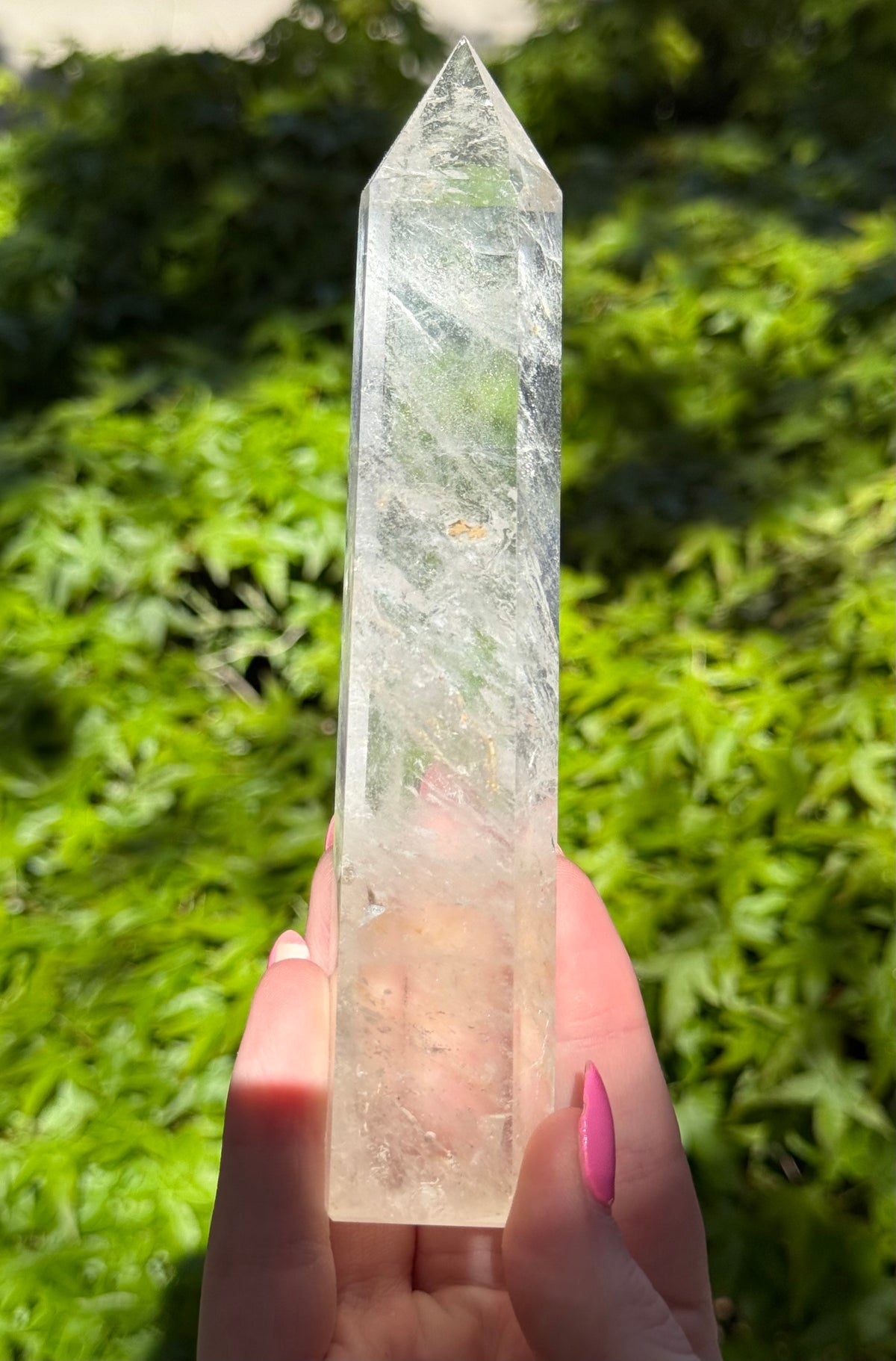 Clear Quartz Tower
