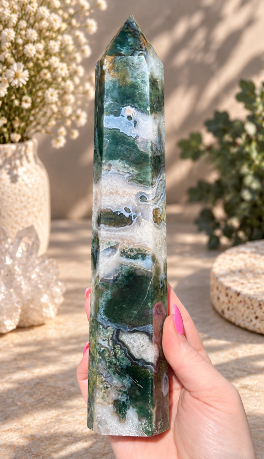 Moss Agate Tower