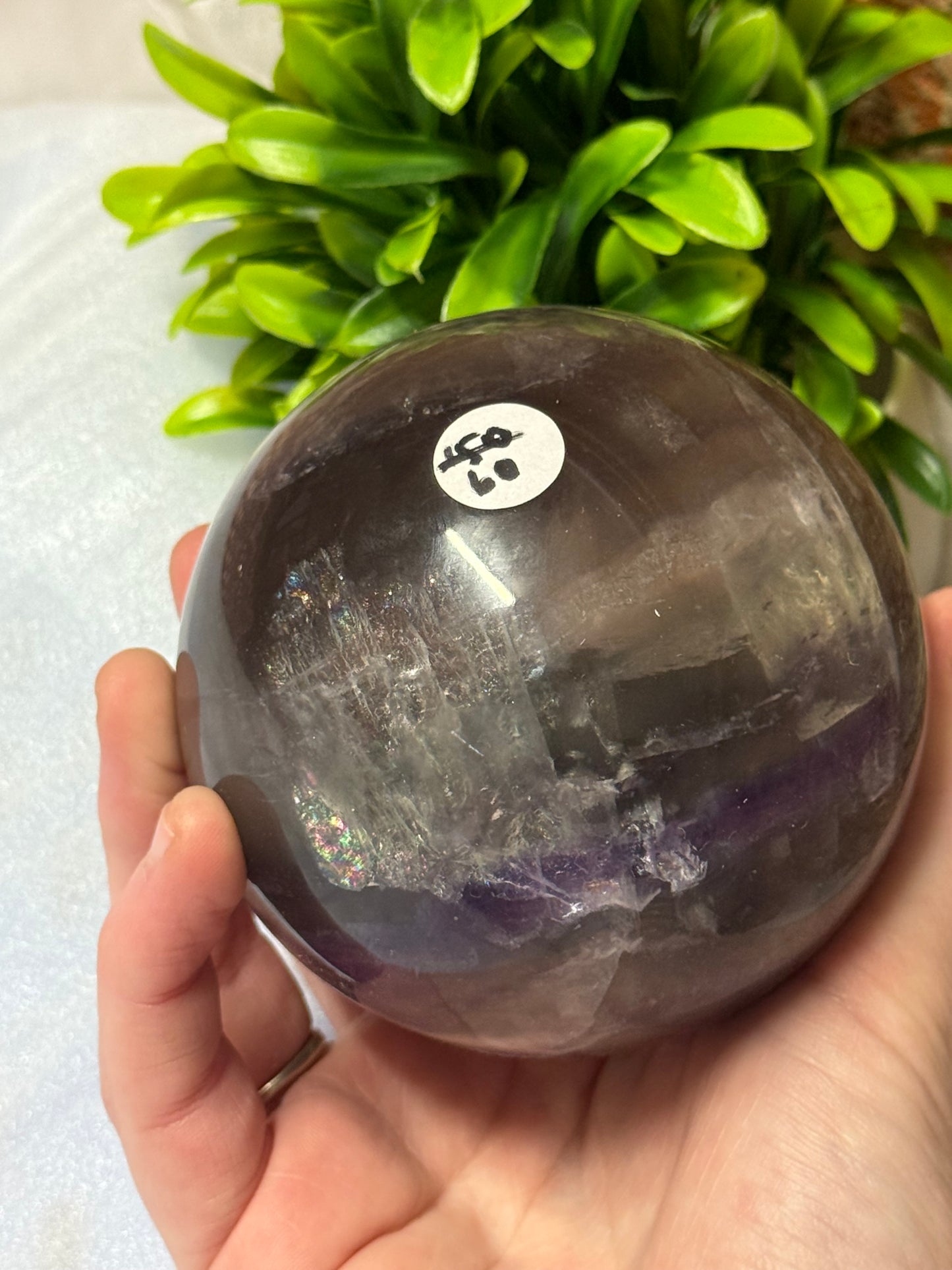 Imperfect Fluorite Sphere
