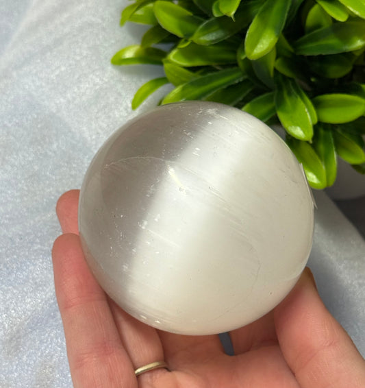 Selenite Sphere
