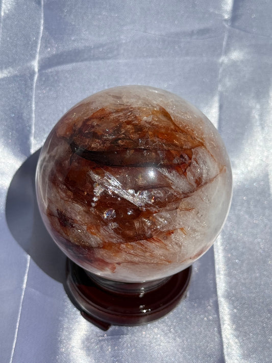 Fire Quartz Sphere