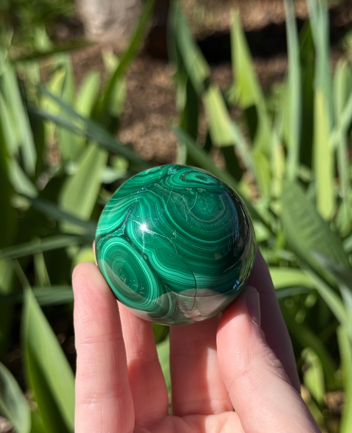 Malachite Sphere