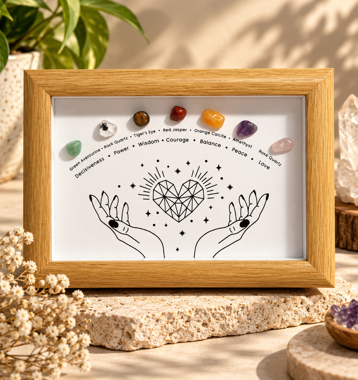 Crystal frame