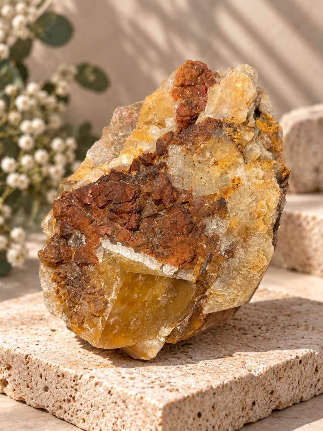 Yellow Fluorite Specimens
