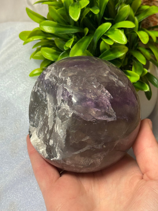Imperfect Fluorite Sphere
