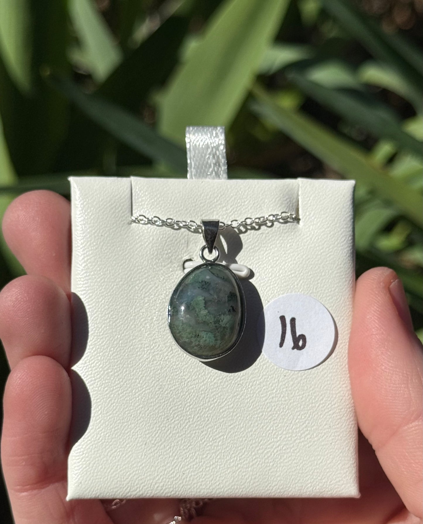 Moss Agate Necklaces