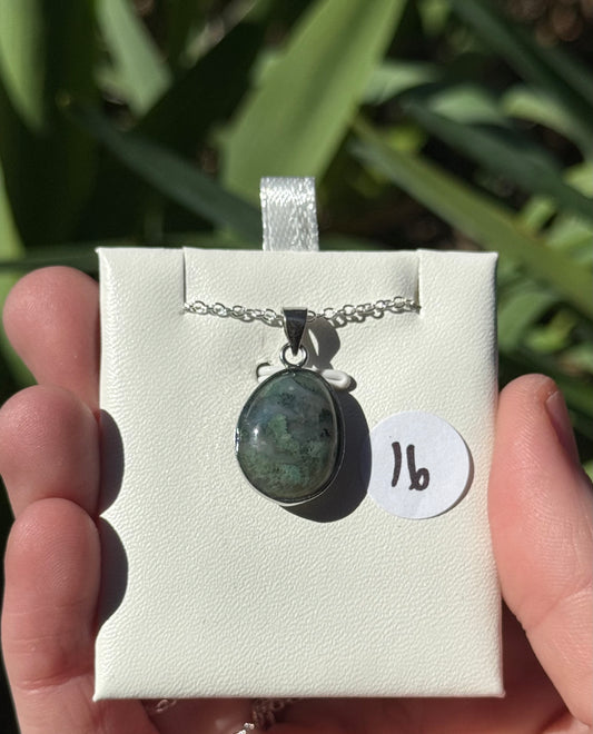 Moss Agate Necklaces