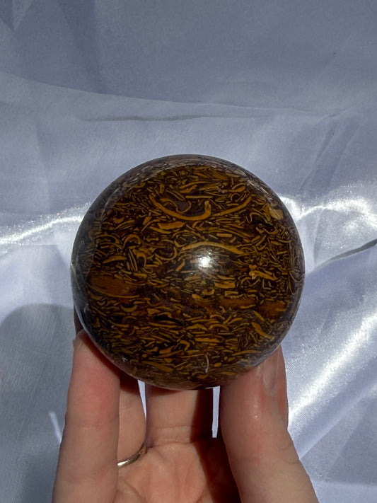 Calligraphy Jasper Sphere