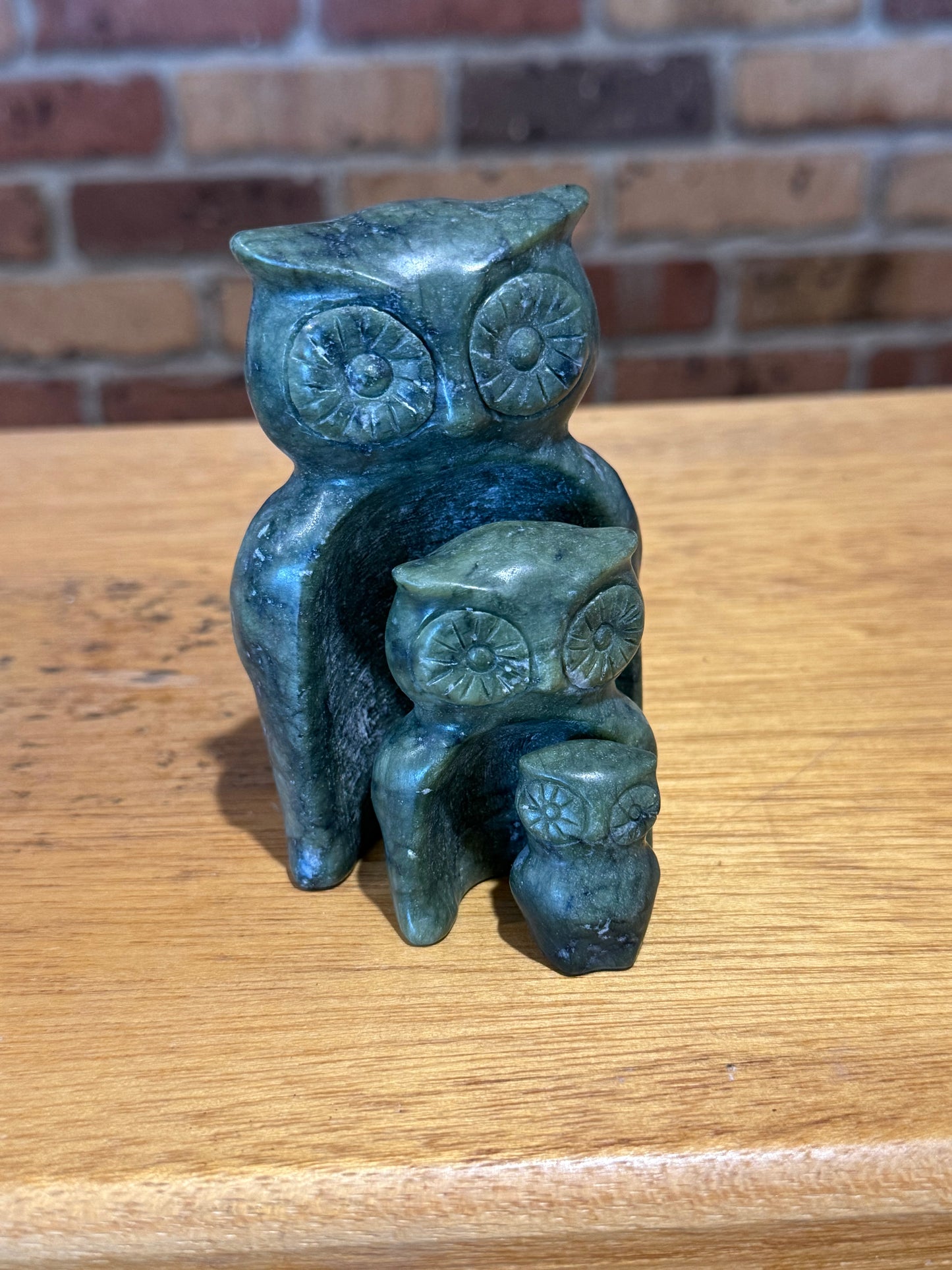 3pc Jade Owl set