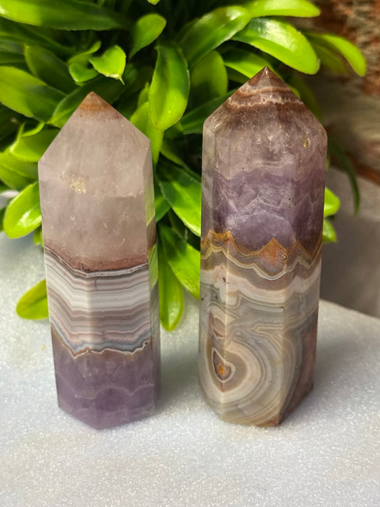 Amethyst/Crazy Lace Points