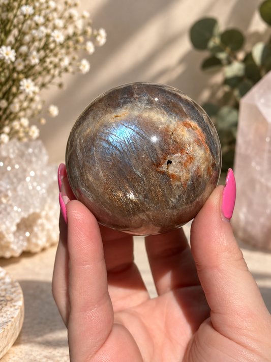 Sunstone Moonstone Spheres
