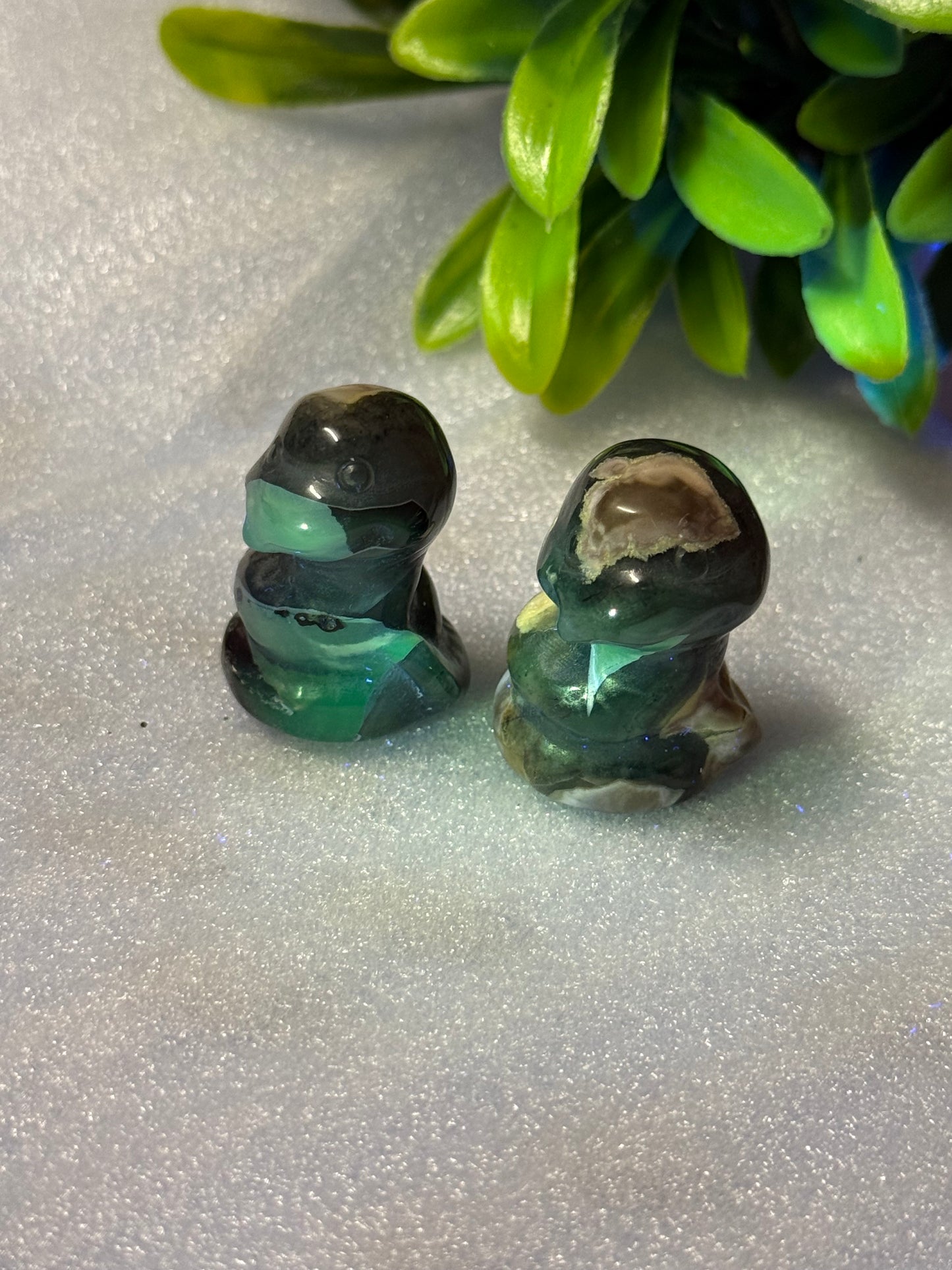 Volcano Agate Snakes
